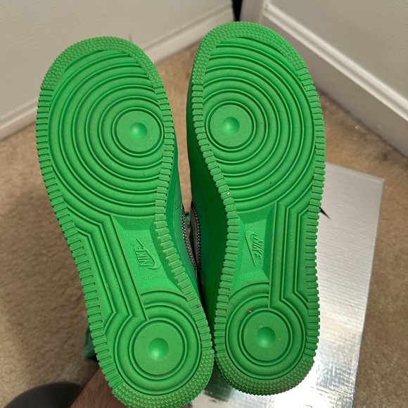Nike Air Force 1 Off-White Brooklyn Spark Green - Picture 2 of 7